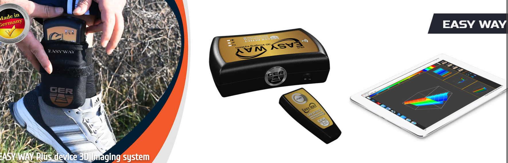 德國GER EasyWayPlus 3D可視成像儀設(shè)備三維成像系統(tǒng) 金屬探測(cè)器 地面雷達(dá)